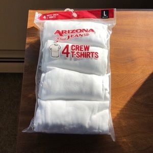 Arizona Jean Co. Kids Crew shirts (4 Pack)